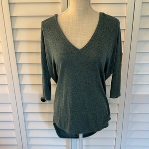 Express Deep V-Neck Slouchy Top